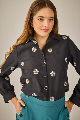 Camisa Sintra Negra