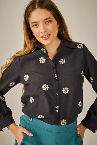 Camisa Sintra Negra