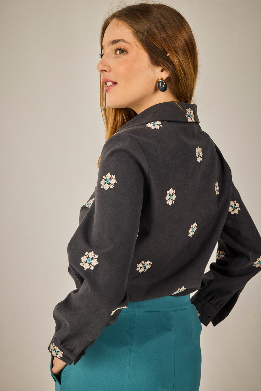 Camisa Sintra Negra