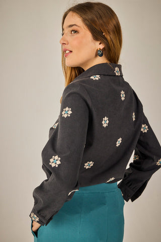 Camisa Sintra Negra