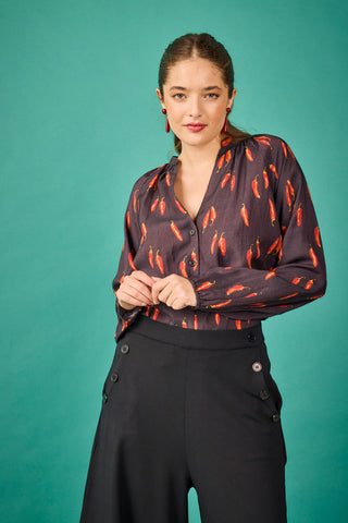 Camisa Londres negro