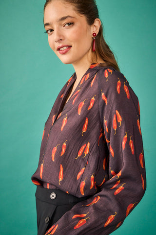 Camisa Londres negro