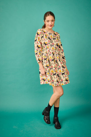 Vestido Corto Amsterdam Gatos