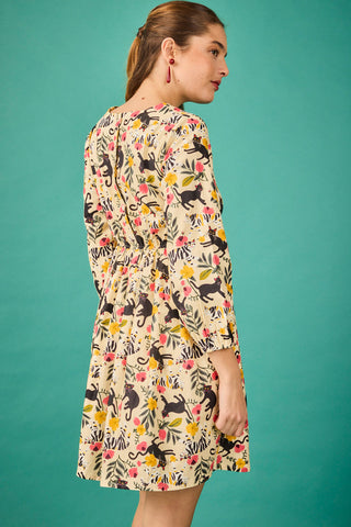 Vestido Corto Amsterdam Gatos