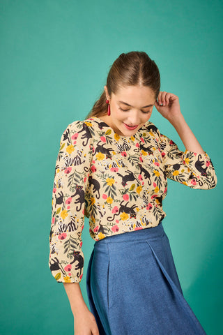Camisa Berna Gatos