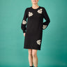 Vestido Corto Bergen negro