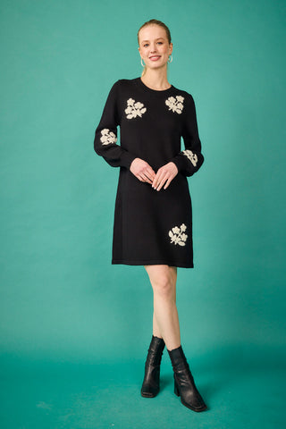 Vestido Corto Bergen negro
