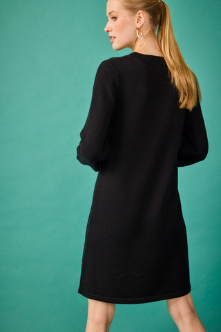 Vestido Corto Bergen negro