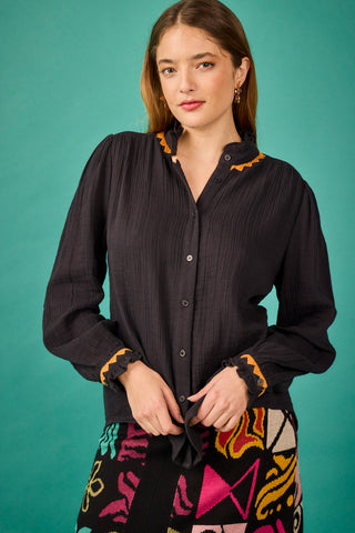 Camisa Nicosia Negra