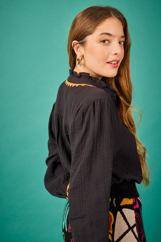 Camisa Nicosia Negra