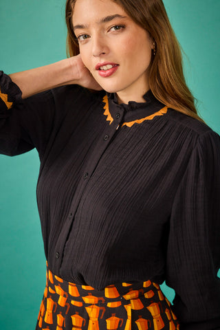 Camisa Nicosia Negra