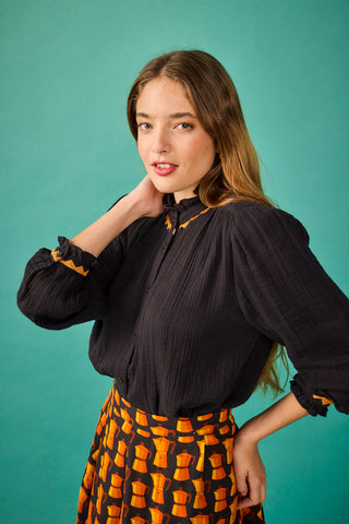 Camisa Nicosia Negra