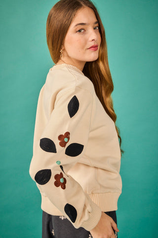 Sudadera Ankara beige