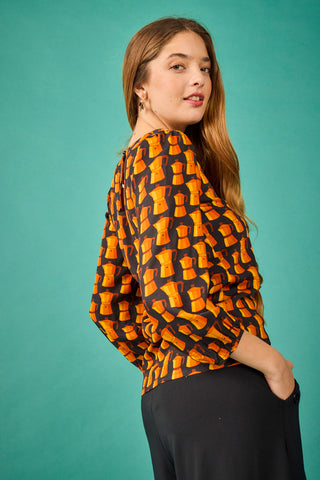Camisa Berna Café