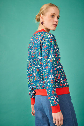 Bomber Brüssel blau