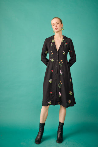 Black Moscow Midi Dress