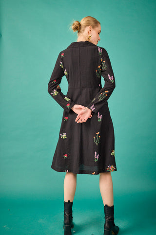 Black Moscow Midi Dress