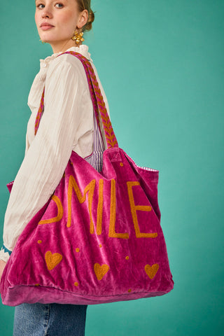 BOLSO EXTRA ALUCINANTE DE TERCIOPELO