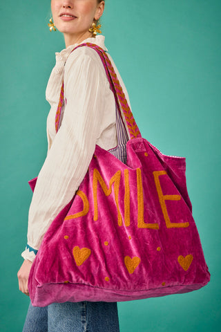 BOLSO EXTRA ALUCINANTE DE TERCIOPELO