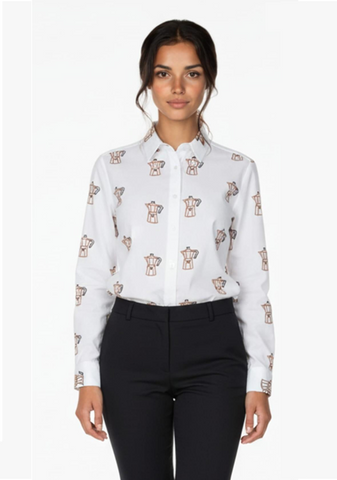 Camisa Budapest Cafe