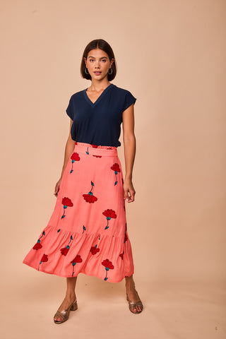 Comillas Pink Skirt