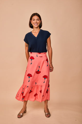 Comillas Pink Skirt
