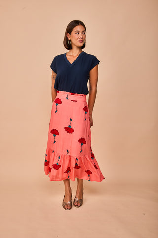 Comillas Pink Skirt