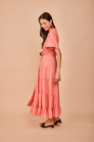 Fuchsia Caves Dress