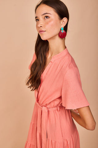 Fuchsia Caves Dress