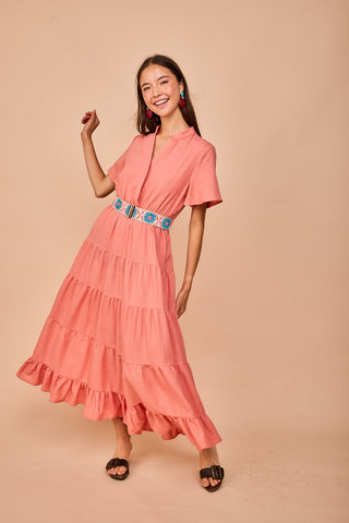 Fuchsia Caves Dress