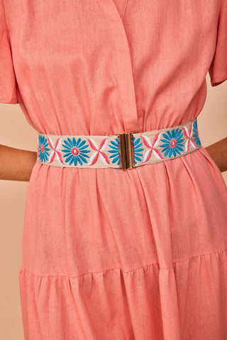 Colored elastic belts