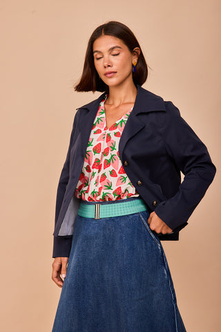 Chaqueta Bakio marina