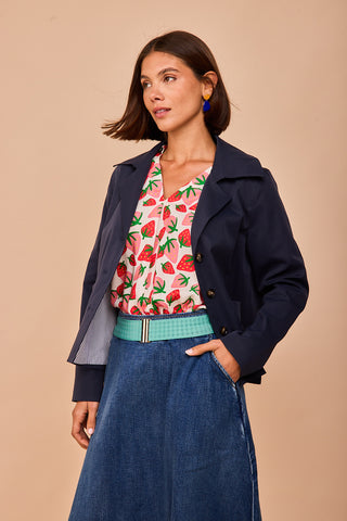 Chaqueta Bakio marina