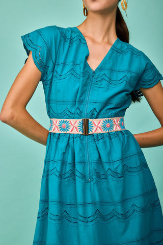 Colored elastic belts