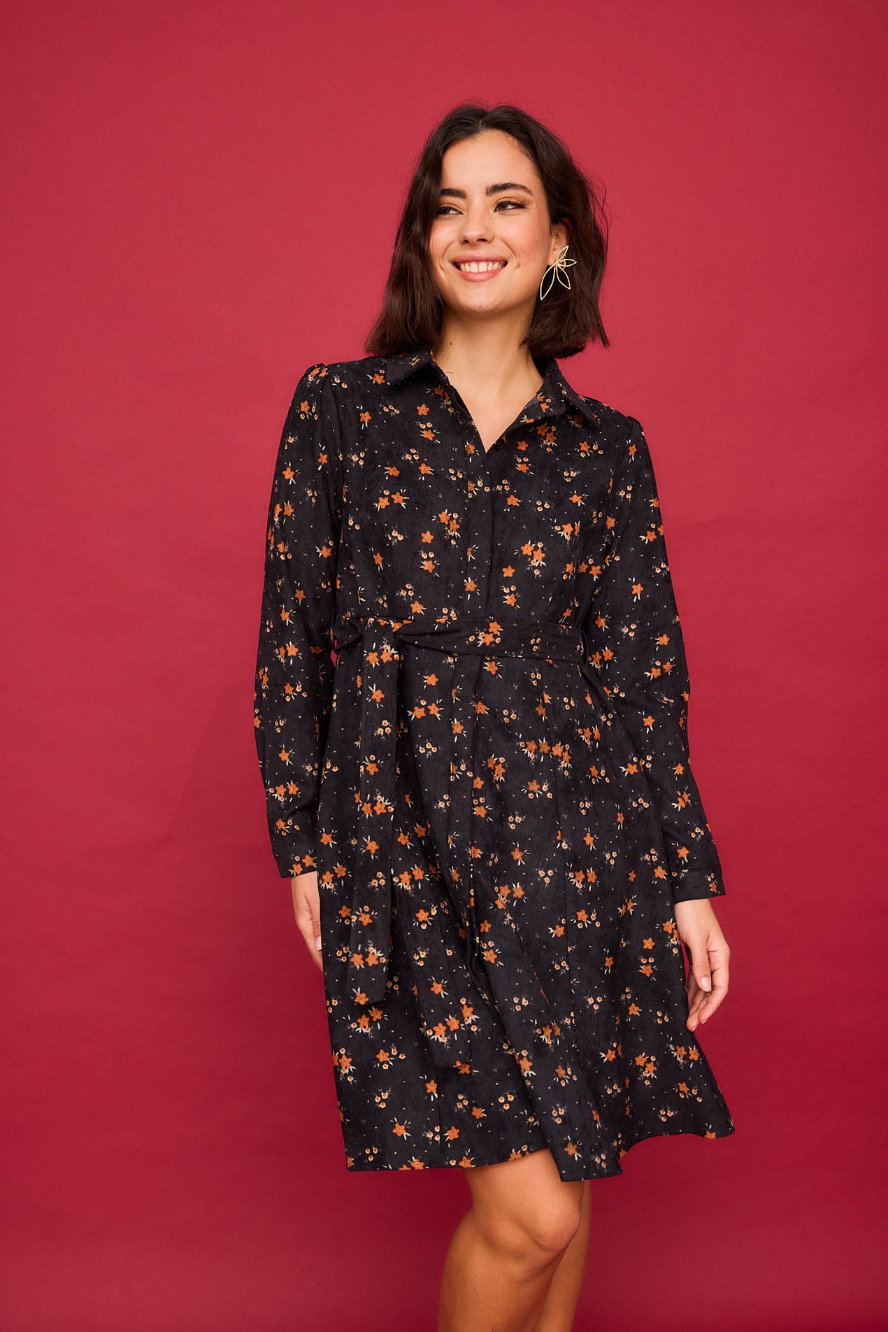Vestido Corto Lago Negro