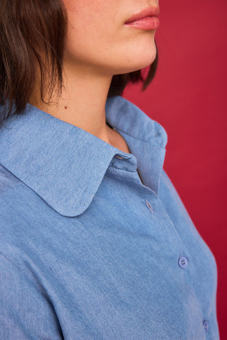 Camisa Castaña Vaquera