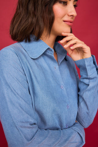 Camisa Castaña Vaquera