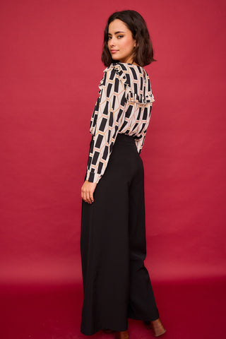 Pantalón Nenufar Negro Liso