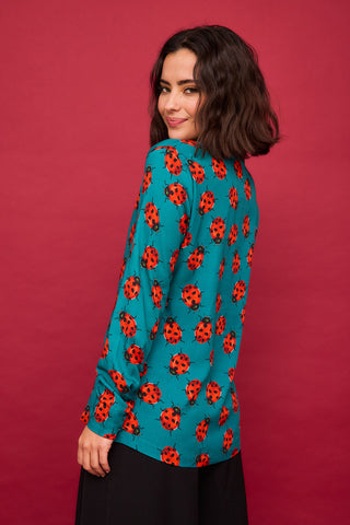 Camisa Castaña Mariquita