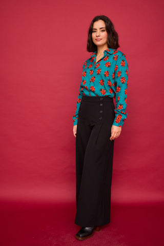 Camisa Castaña Mariquita
