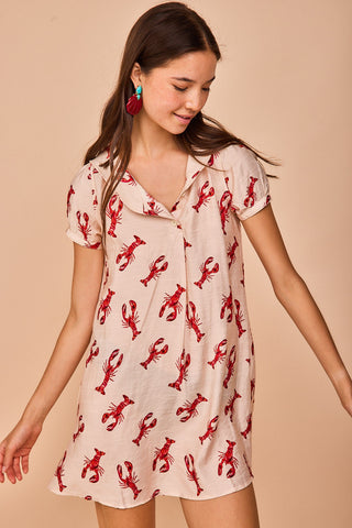 Rotes kurzes Kleid von Candas