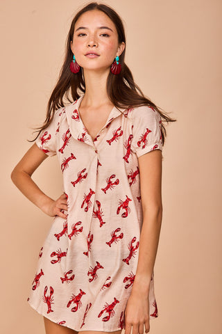 Rotes kurzes Kleid von Candas