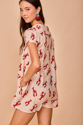 Rotes kurzes Kleid von Candas