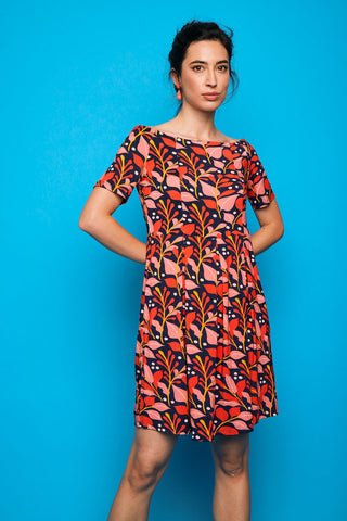 Short Dress Fuengirola Leaves