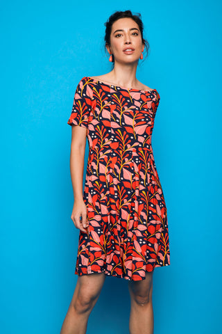 Short Dress Fuengirola Leaves