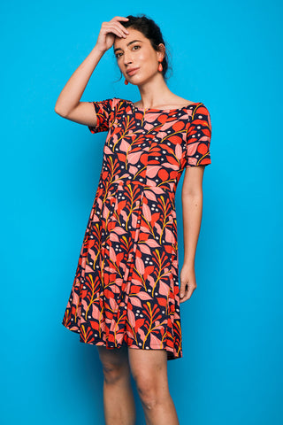 Short Dress Fuengirola Leaves