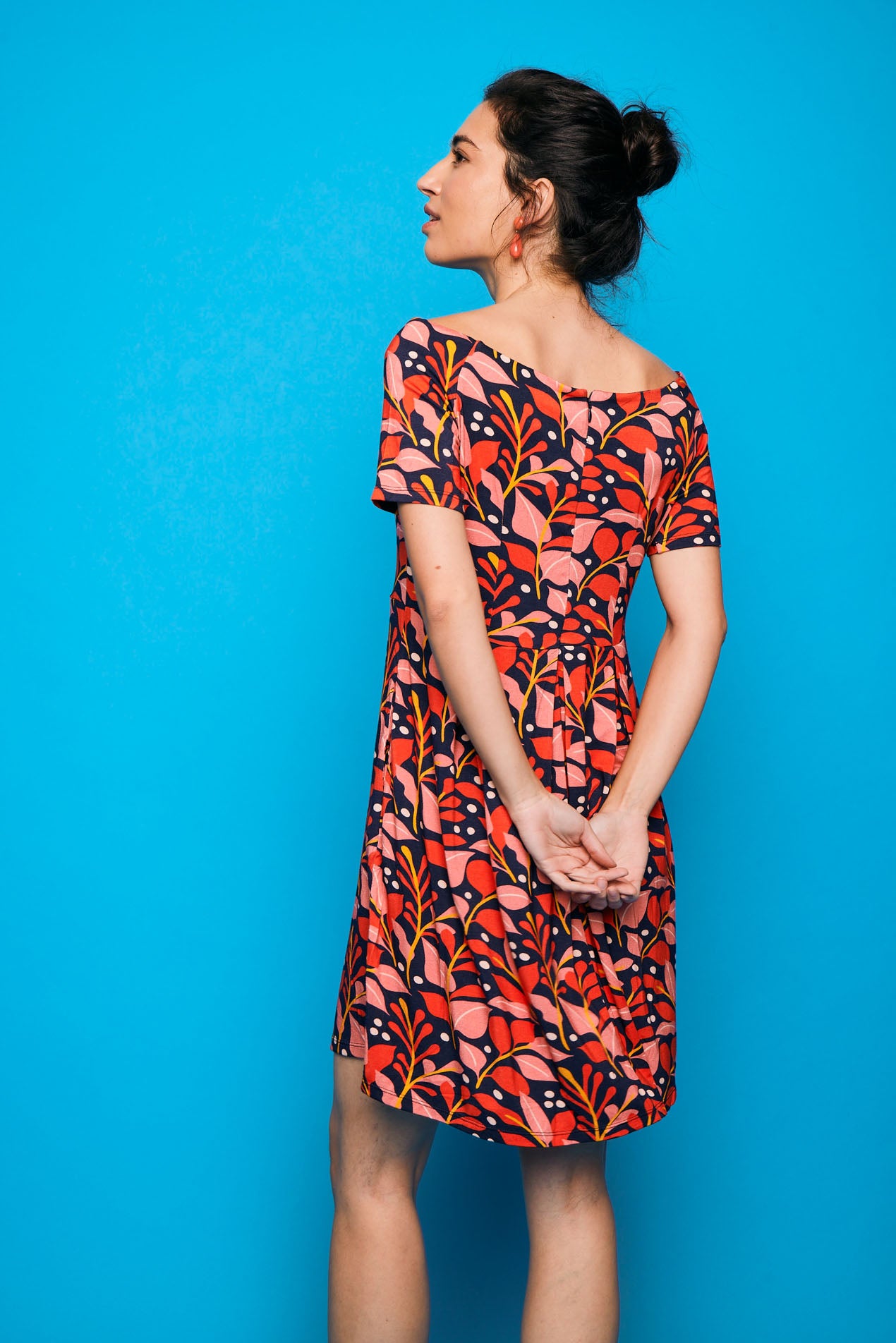 Short Dress Fuengirola Leaves