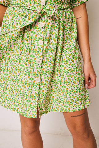 Short White Laga Dress