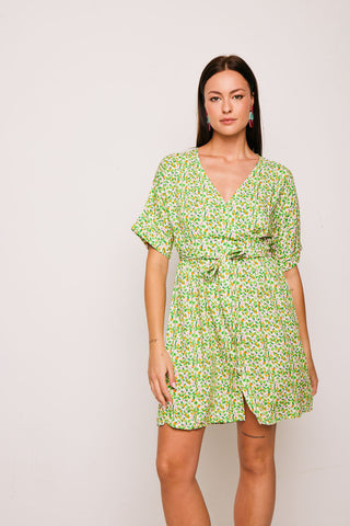Short White Laga Dress