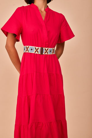 Vestido Cuevas Fucsia